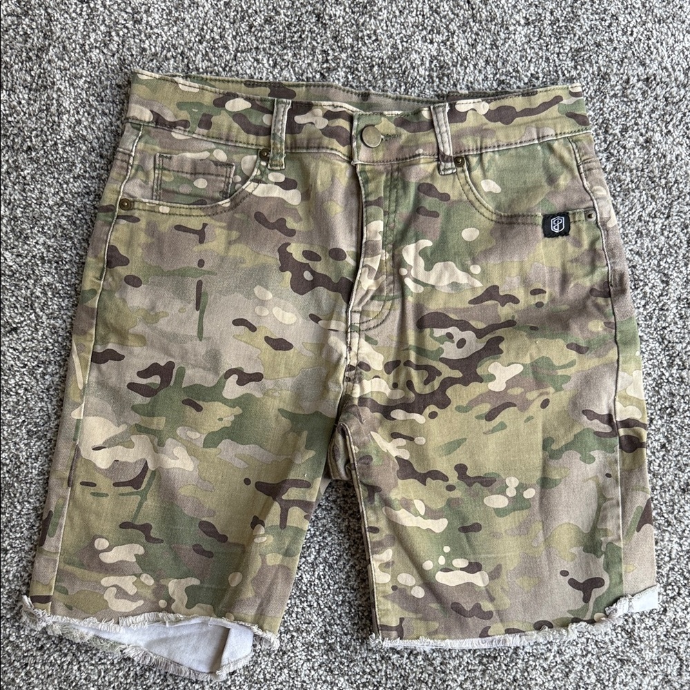 Born Primitive FLEX STRETCHY JORT 7" (Multicam)